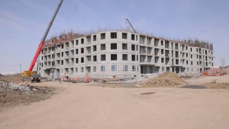 Более 150 рабочих трудятся на строительстве микрорайона Северного на Камчатке 0
