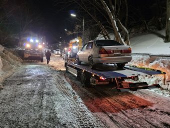 Усилены меры по расчистке от снега микрорайона Сероглазка в Петропавловске-Камчатском 0