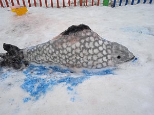 Кроноцкий заповедник запустил конкурс снежных скульптур &laquo;Обитатели заповедной Камчатки&raquo; 3