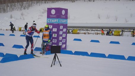 Спортсмены из 21 региона России борются за медали первенства России по биатлону на Камчатке 3