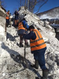 Работы по снегоуборочной кампании продолжаются в Петропавловске-Камчатском 8