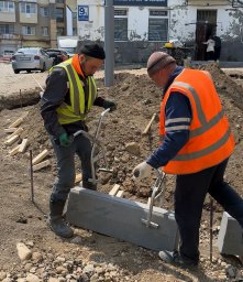 Работы по благоустройству Мишенного-3 идут опережающими темпами в Петропавловске-Камчатском 0