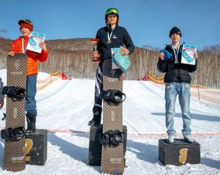 Сноубордисты поборолись за награды в Петропавловске-Камчатском 5