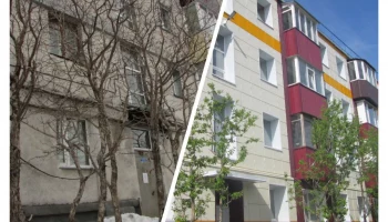 Комплексный ремонт завершается в доме по ул. Владивостокская в Петропавловске-Камчатском