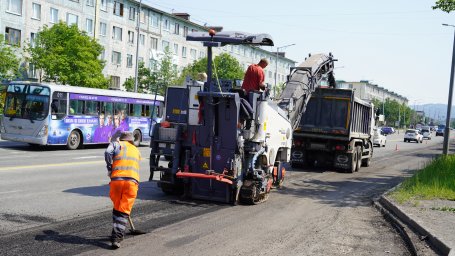 В столице Камчатки стартовали работы по ремонту ряда участков магистральных дорог по «красной линии» 2