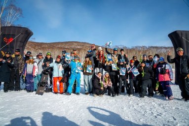 Сноубордисты поборолись за награды в Петропавловске-Камчатском 1