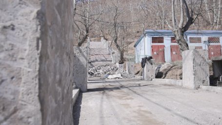Лестницу на Никольскую сопку демонтировали в Петропавловске-Камчатском 0