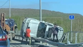 Массовое ДТП произошло на объездной трассе на Камчатке