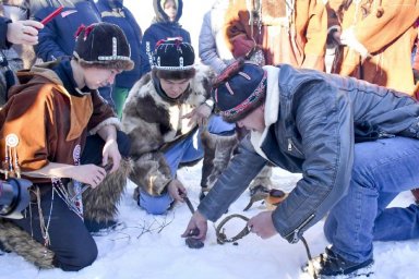 Обрядовый праздник &laquo;Встреча нового солнца&raquo; состоялся в посёлке Пионерском на Камчатке 3