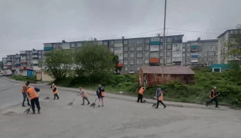 Коммунальные службы следят за чистотой улиц и дорог города