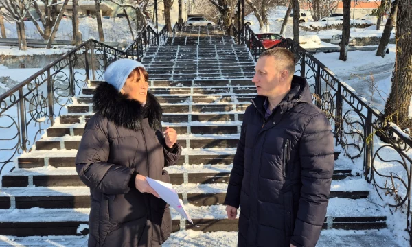 Благоустройство лестничных переходов запланировано в историческом центре Петропавловска-Камчатского