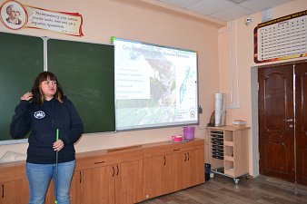В гости к школьникам Усть-Большерецкого округа пришла заповедная Камчатка 5