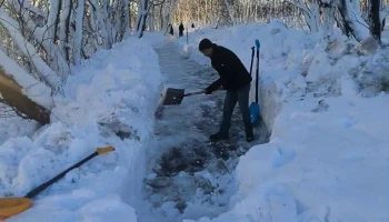 Работы ведутся в интенсивном режиме на территории всех районов Петропавловска-Камчатского