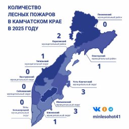 Пожароопасный сезон 2025 года пройден с успехом на Камчатке 0