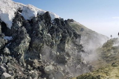 Оперативно отреагировали на распространение вулканического облака службы на Камчатке 1