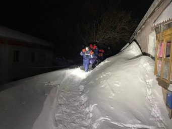 Спасательную операцию провели специалисты в частном секторе Петропавловска-Камчатского 1