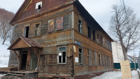 В столице Камчатки началась реставрация исторического здания по ул. Красинцев, 13 1