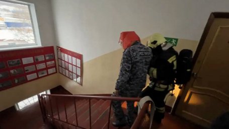 Совместные пожарно-тактические занятия провели Росгвардия и МЧС России на Камчатке 3