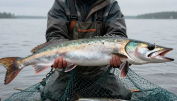 За незаконный промысел лосося с  использованием запрещённого орудия лова получил срок браконьер на Камчатке