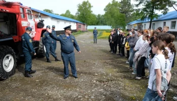 День открытых дверей прошел в спасательном центре МЧС России на Камчатке
