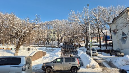 Благоустройство лестничных переходов запланировано в историческом центре Петропавловска-Камчатского 7