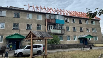Плоские крыши многоквартирных домов в селе Мильково на Камчатке заменят на скатные