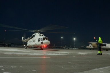 Новый вертолет МИ-8МТВ-1 пополнил парк Камчатского авиационного предприятия 4