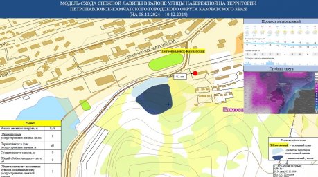 В черте Петропавловска-Камчатского объявлена лавинная опасность 1