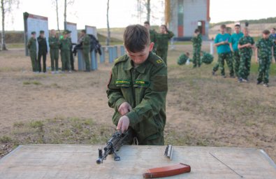 Второе место на юбилейном всероссийском слёте заняли кадеты из Елизово на Камчатке 7