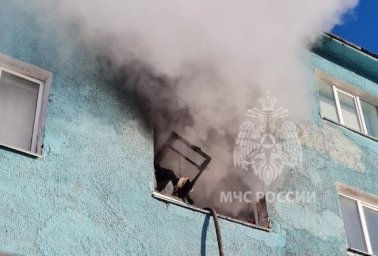 В Петропавловске-Камчатском пожарные спасли из задымлённого здания более 40 человек 11