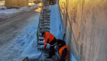 Масштабная работа по ликвидации последствий прошедшего циклона продолжается в столице Камчатки