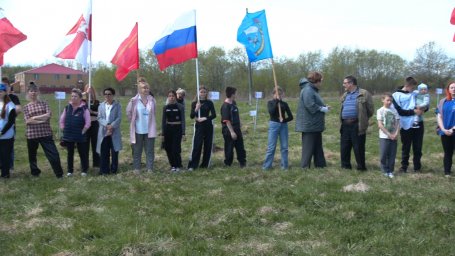 Сад памяти высадили в Николаевке на Камчатке 7
