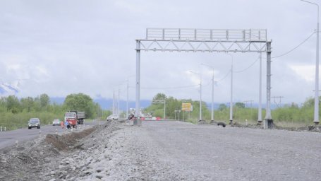 Об устройстве пункта весогабаритного контроля под Николаевкой рассказали на Камчатке 2