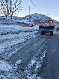 Работы по снегоуборочной кампании продолжаются в Петропавловске-Камчатском 0