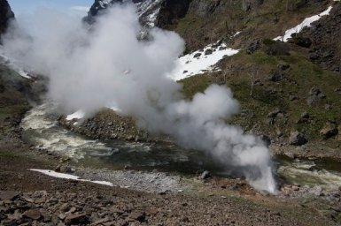 Географическим открытием XX века стало обнаружение Долины гейзеров в Кроноцком заповеднике на Камчатке 3