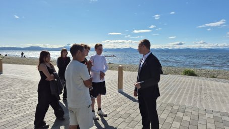 Новый арт-объект украсил набережную в центре Петропавловска-Камчатского 1