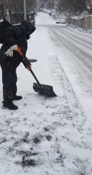 С начала выпадения осадков дорожные службы работают в патрульном режиме в Петропавловске-Камчатском 2
