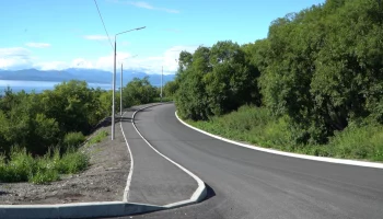 Ремонт дороги по улице Молчанова в столице Камчатки завершён на 98 %