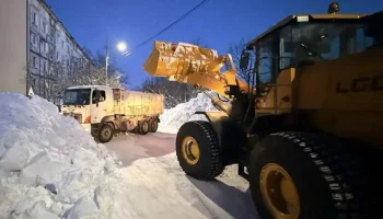 Работы по ликвидации последствий циклона ведутся круглосуточно в Петропавловске-Камчатском