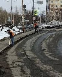 В течение дня подрядные организации вели комплексную уборку Петропавловска-Камчатского 0