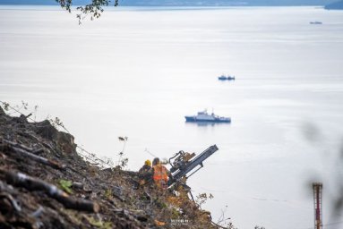 Временное прекращение движения для всех видов транспорта вводится на федеральной дороге А-401 на Камчатке 1