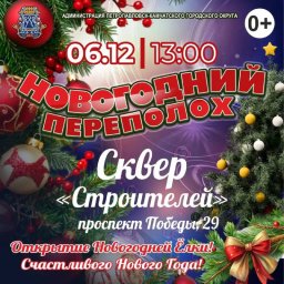 Актуализирован график открытия ёлок в Петропавловске-Камчатском 1