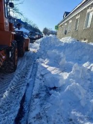 Работы по расчистке улиц продолжаются в Петропавловске-Камчатском 0