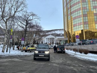 Запрещающие знаки установлены в центре Петропавловска-Камчатского 1