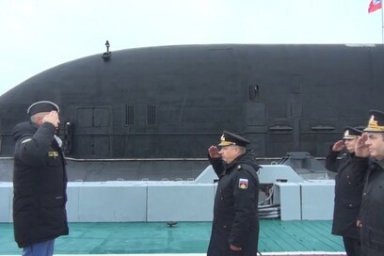 На Камчатке торжественно встретили моряков подводного ракетоносца «Новосибирск» 7