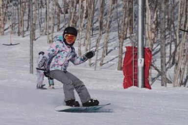 Жители столицы Камчатки могут покататься на сноуборде на базе «Синичкина» 3