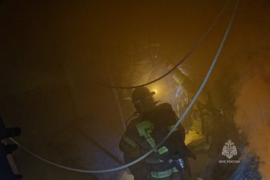 Состязания за звание лучшего звена газодымозащитной службы прошли в Вилючинском городском округе на Камчатке 0