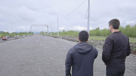 Об устройстве пункта весогабаритного контроля под Николаевкой рассказали на Камчатке 0