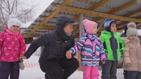 Воспитанники Дома ребёнка посетили питомник ездовых собак на Камчатке 9