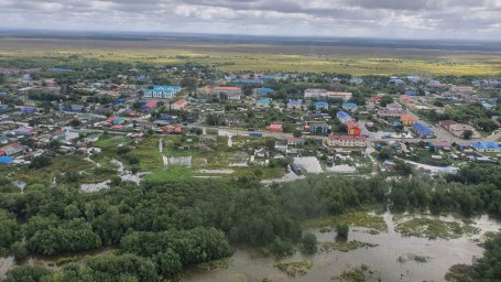 В селе Соболево на Камчатке оценят ущерб, нанесённого разливом реки 4